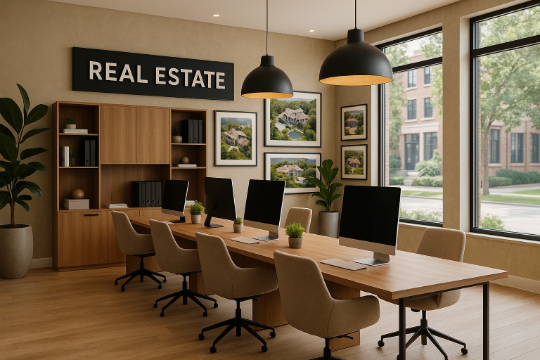 Real estate office sample