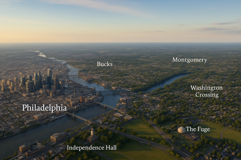 20251015_1104_Pennsylvania Aerial View_simple_compose_01k7m69sfkft1aegpbm7csxtyk